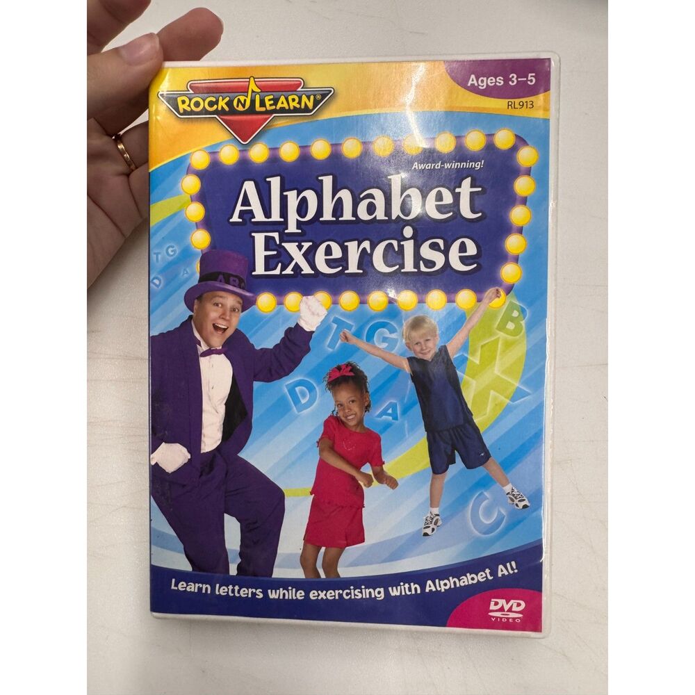 Rock n' Learn: Alphabet Exercise [DVD] Tested Working